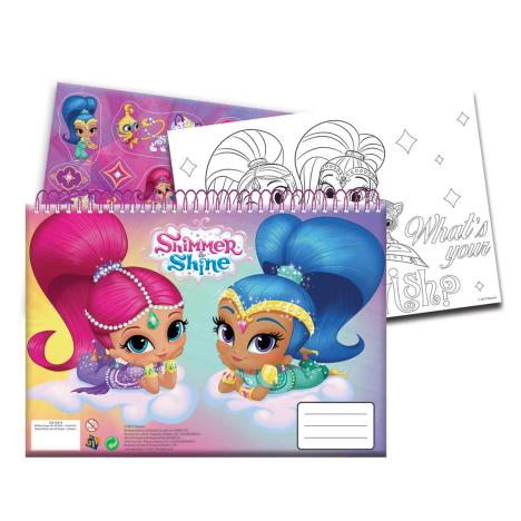Shimmer & Shine A4 Spiral Sketch Book with Stickers £1.99